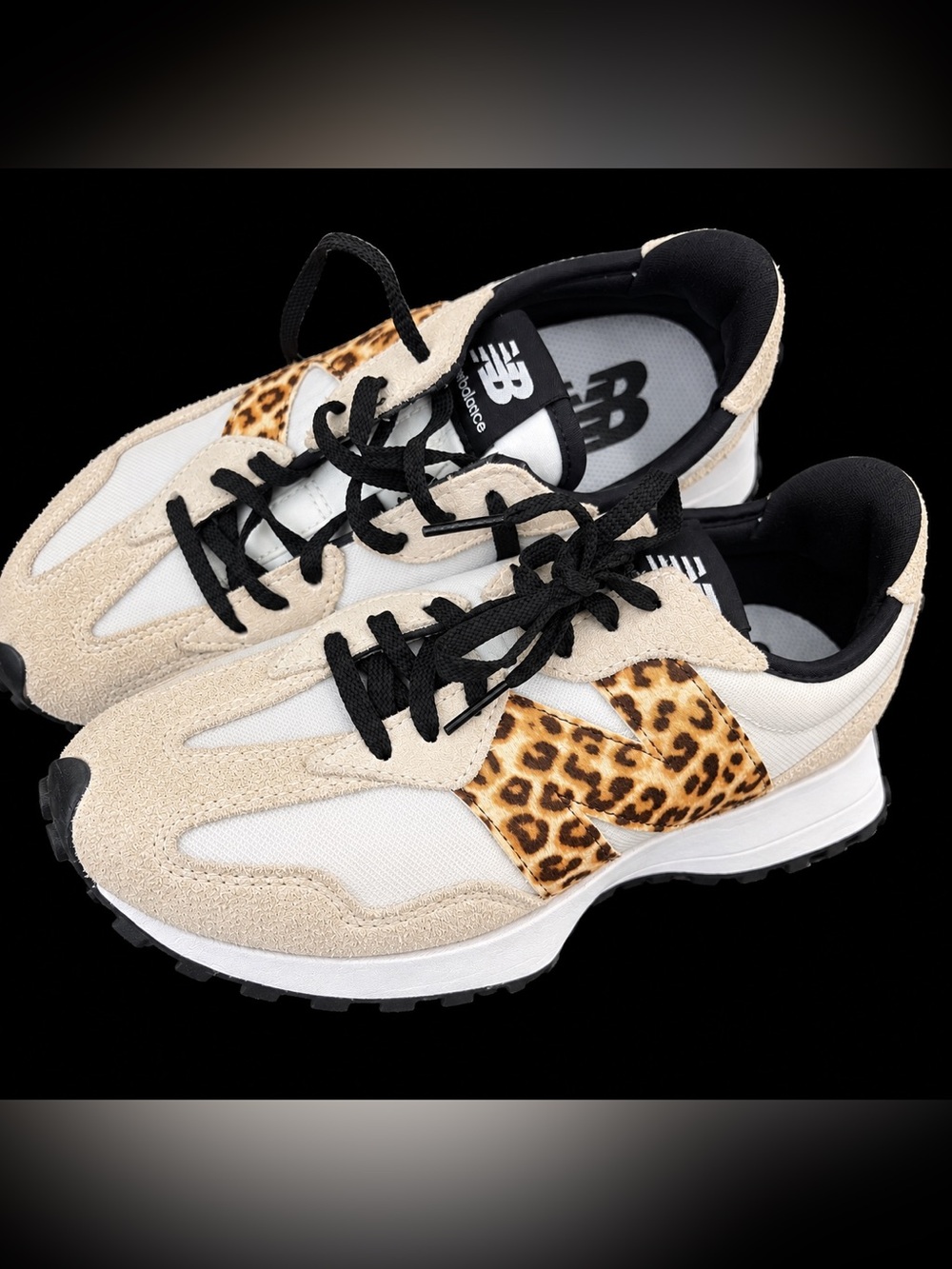 Women’s New Balance Size 7.5 Leopard Sneakers / Runners